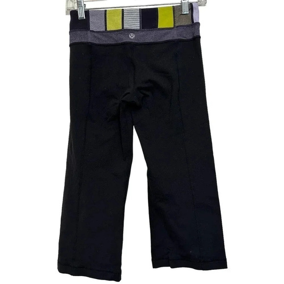 Lululemon women’s Gather And Crow Crop II leggings.size 4 - Picture 2 of 5